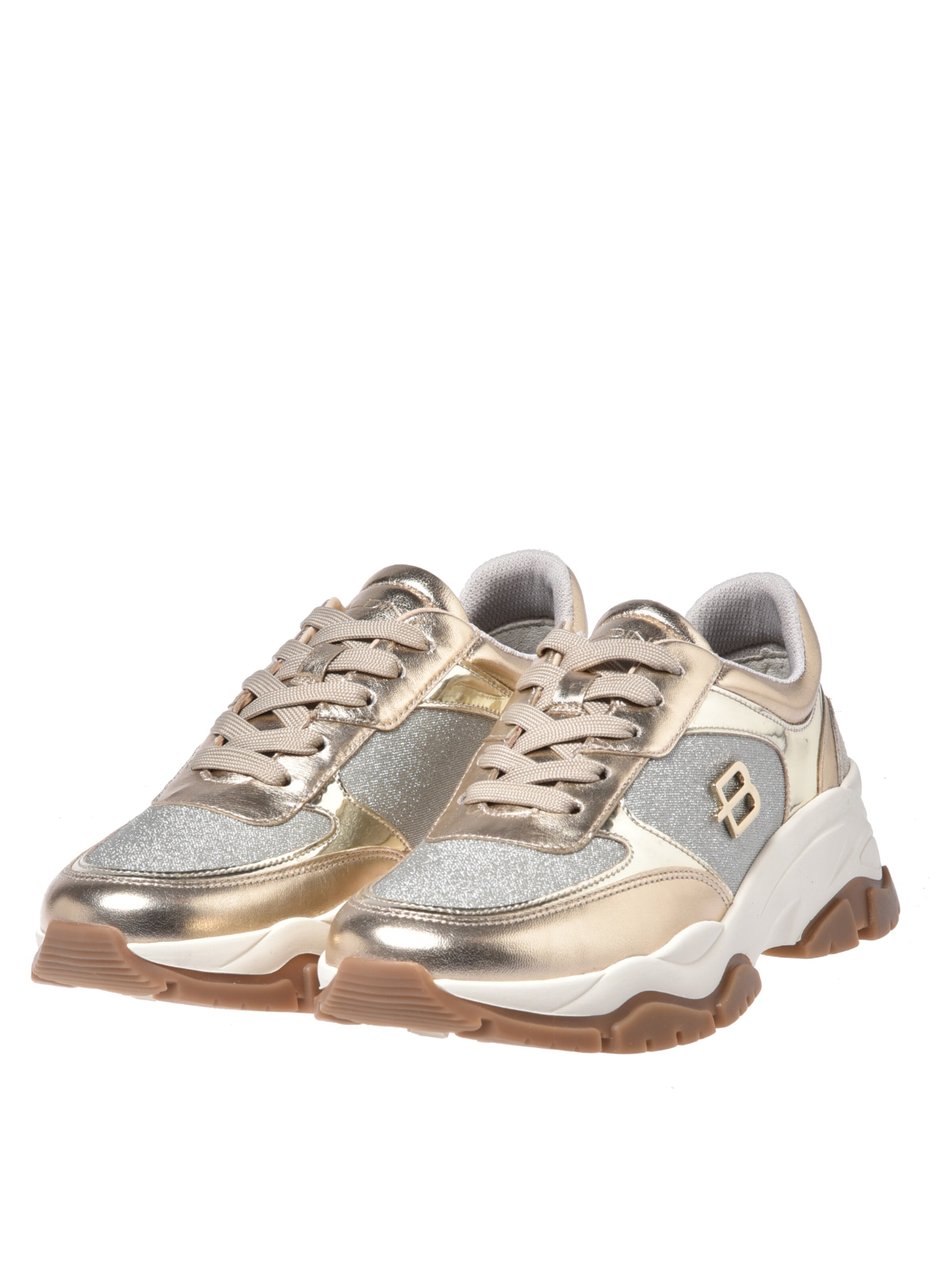 BALDININI Sneakers laag in Goud