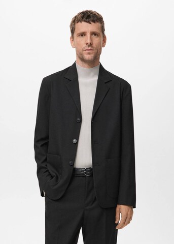 MANGO MAN Regular fit Suit Jacket 'Pintor' in Black: front
