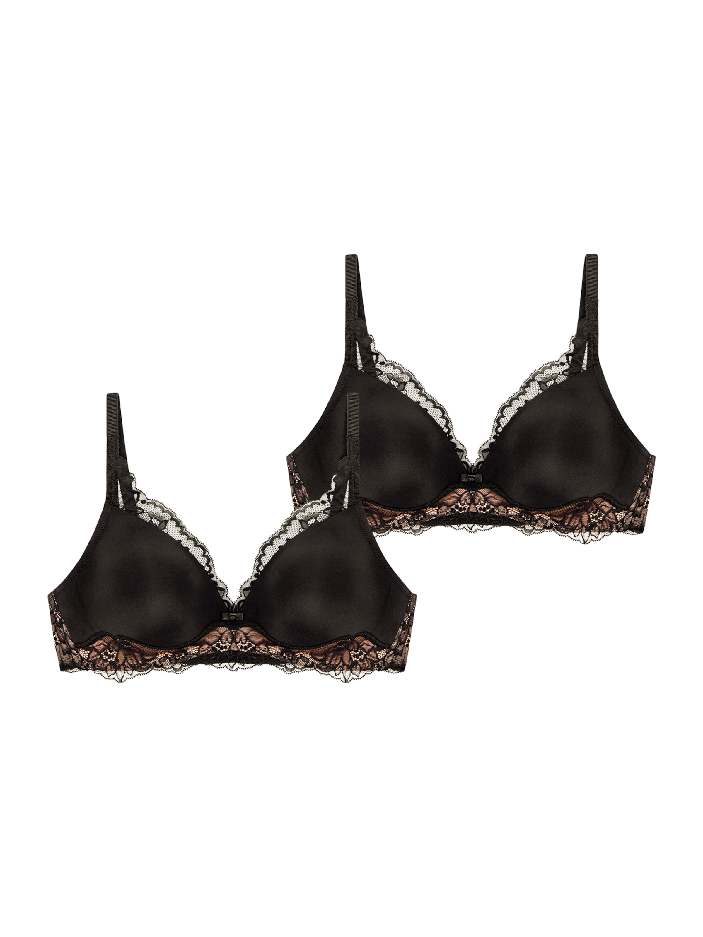 Soutien-gorge ' Amourette Charm ' TRIUMPH en noir : devant
