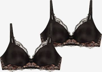 TRIUMPH Soft-BH ' Amourette Charm ' in Schwarz: Vorderseite