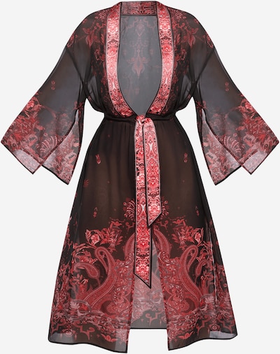 JIORO Strandkleid 'PAISLEY DARK' in mischfarben, Produktansicht