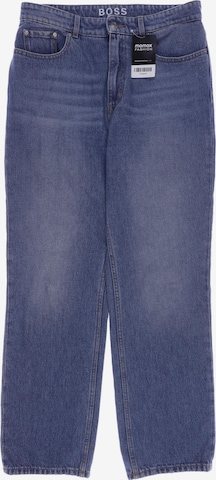 BOSS Black Jeans in 29 in Blue: front