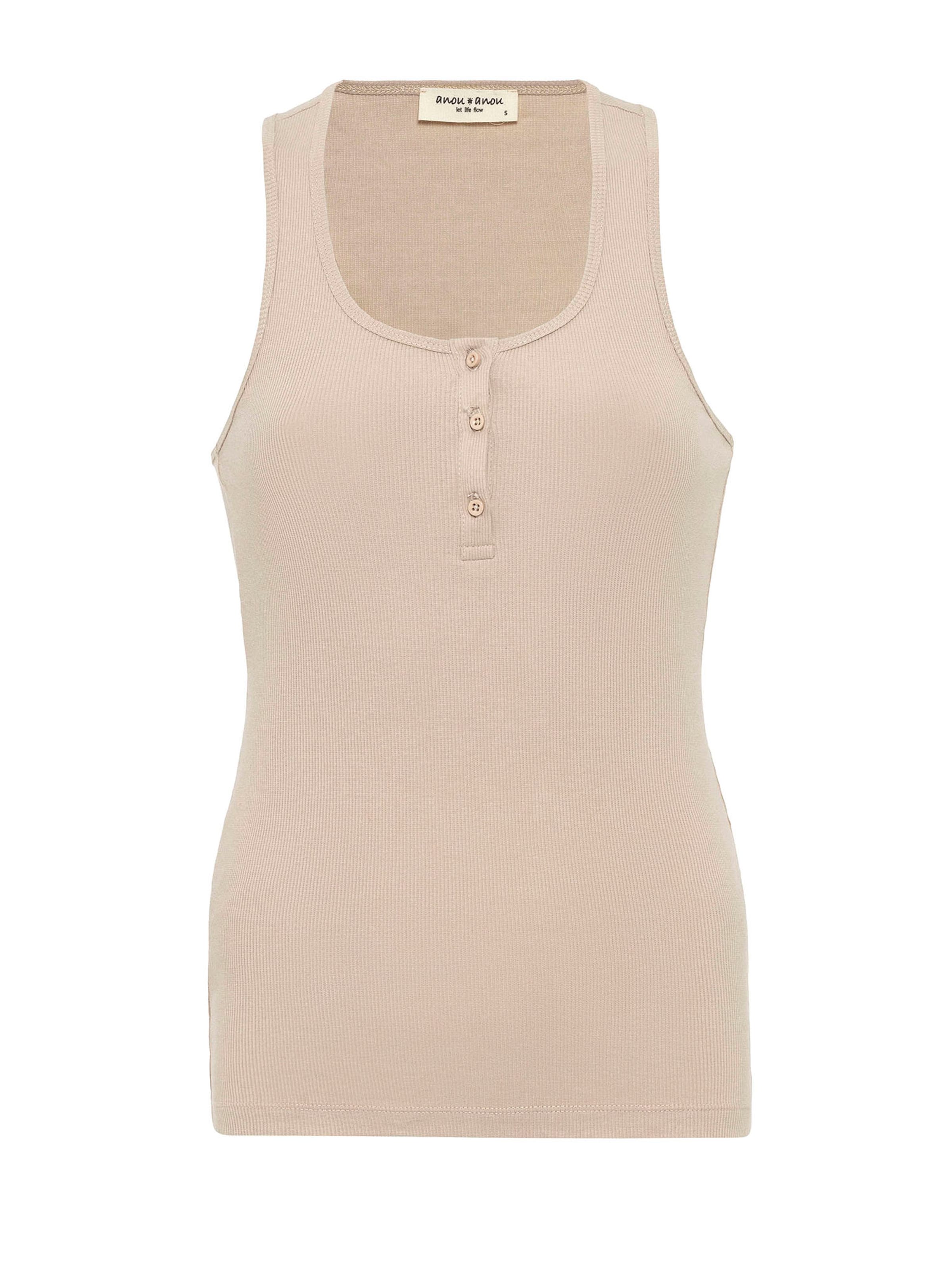 Anou Anou Top - Béžová: predná strana