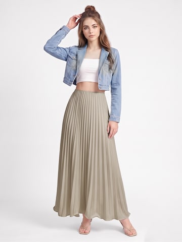 TorWeit Skirt 'PLISSEE ROCK' in Beige