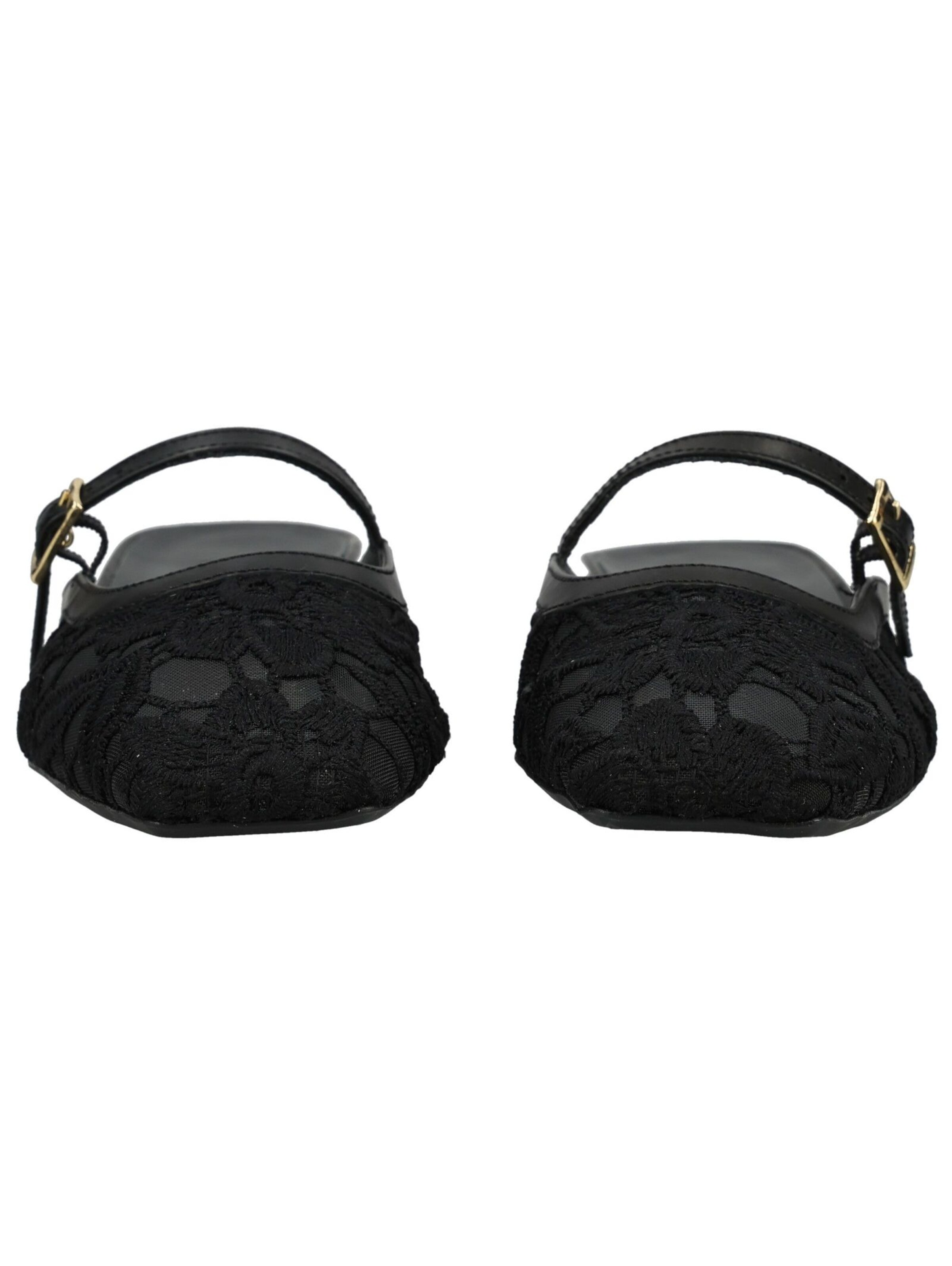 Paul Green Strap ballerina in Black