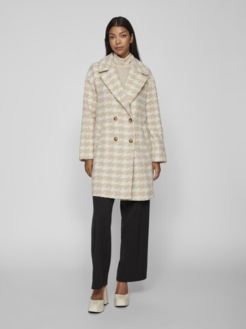 VILA Between-seasons coat in Beige: front