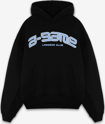 A-GameSweater majica - crna boja: prednji dio