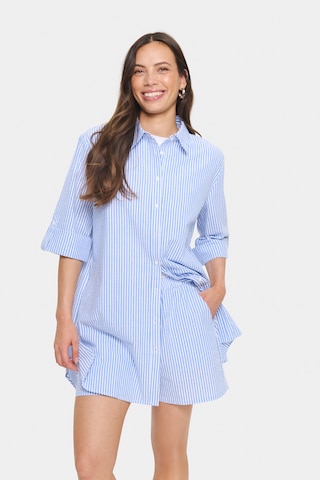 SAINT TROPEZ Dress in Blue: front