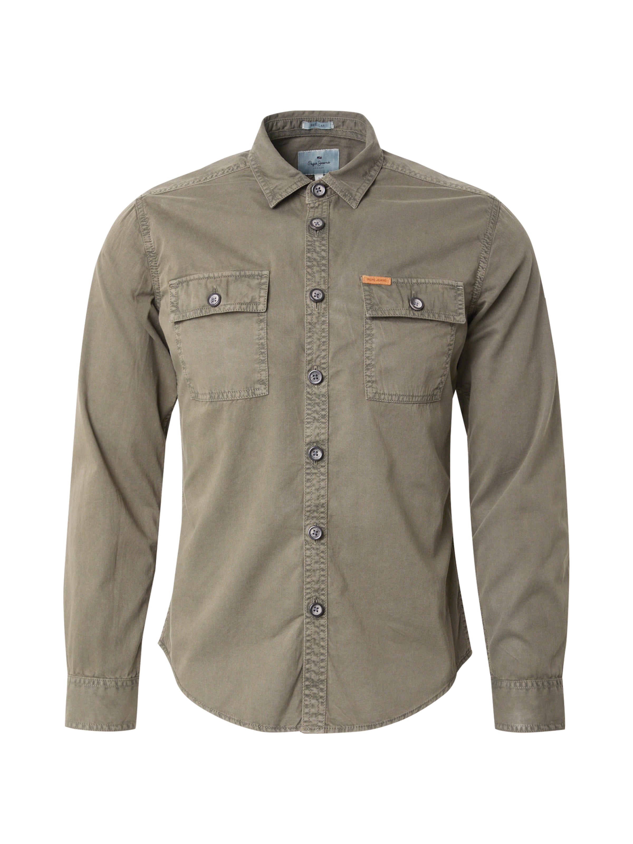 Pepe Jeans Skjorta i mörkgrön, Produktvy