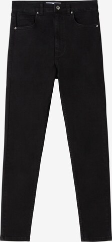 Bershka Jeans in Black: front