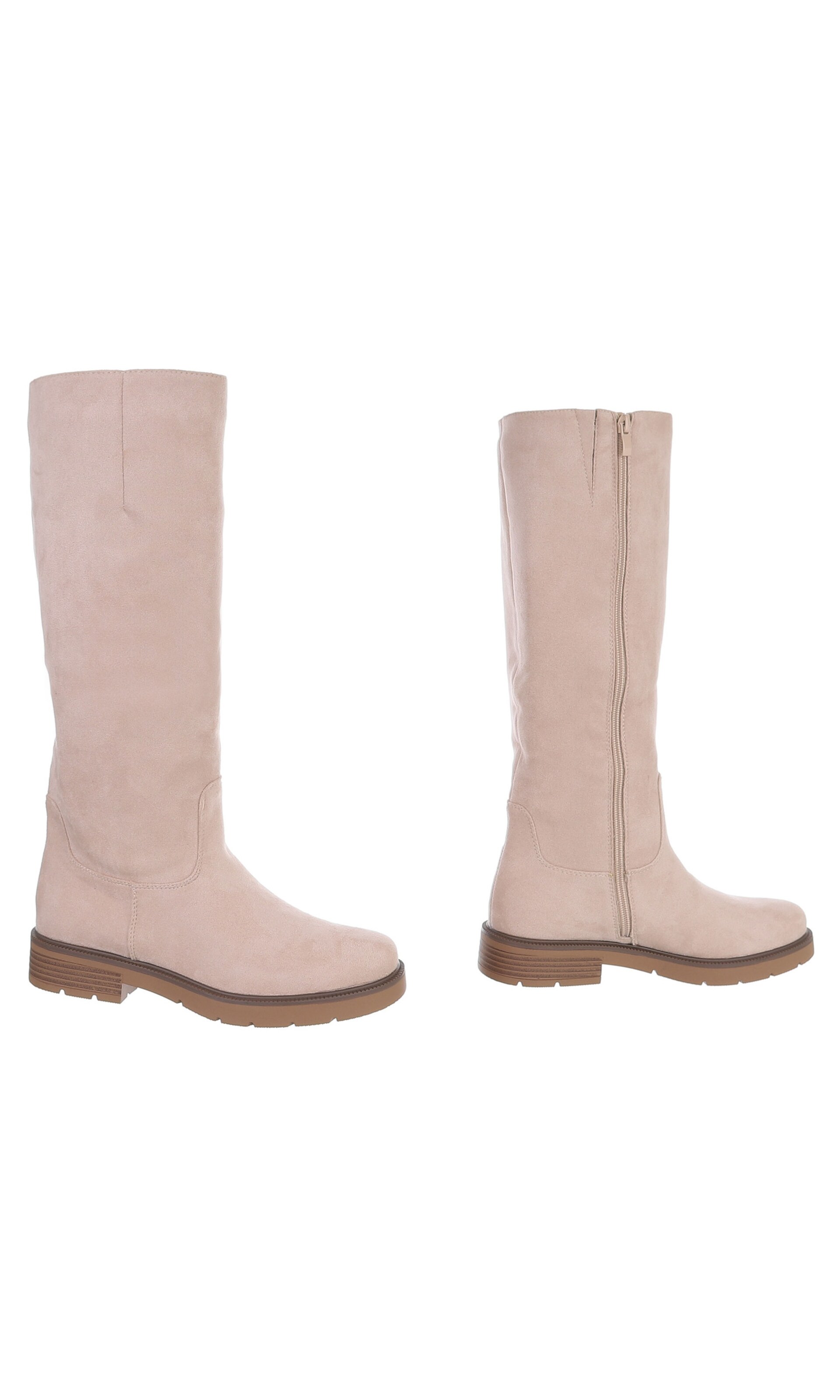 Ital-Design Stiefel in Beige