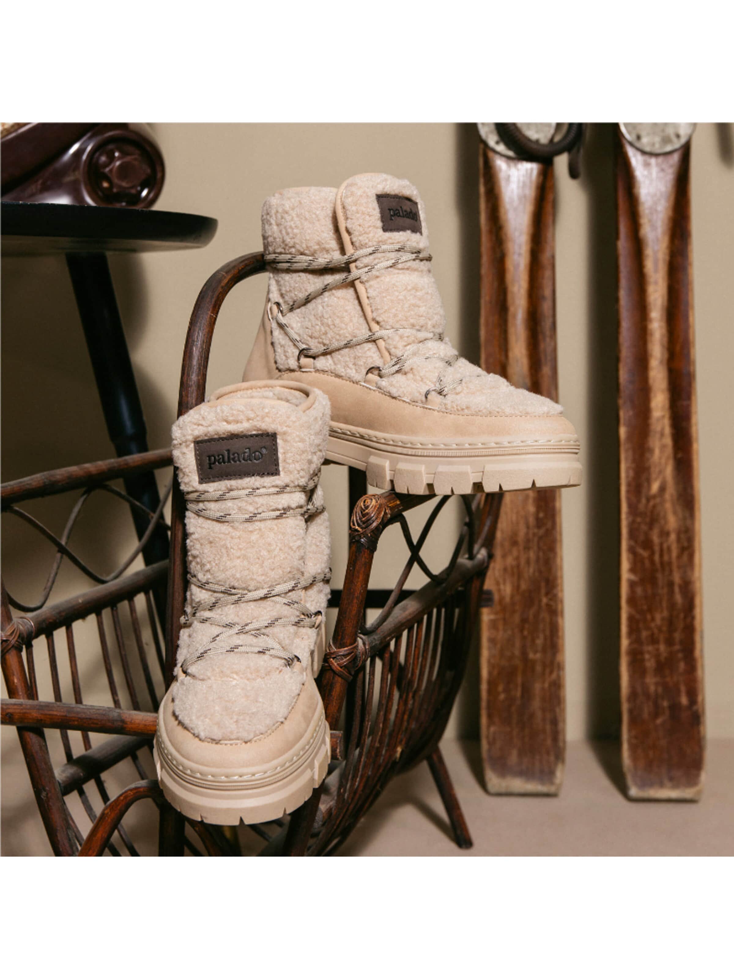 Palado Boots 'Palado Grera'‌‌‌ in Beige