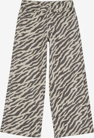 WE Fashion Wide Leg Farkut värissä beige: etupuoli