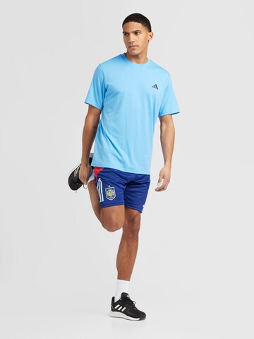 ADIDAS PERFORMANCE Funkcionalna majica 'Train Essentials Comfort ' | modra barva