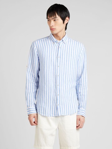 BRAX Regular fit Button Up Shirt 'STYLE.Dirk' in Blue: front