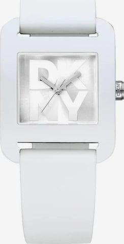 Orologio analogico 'DK1L002P0015' di DKNY in bianco: frontale