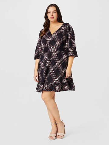 Dorothy Perkins Curve Dress in Black: front