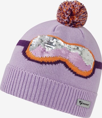 ZIENER Athletic Hat 'INSCHI' in Purple