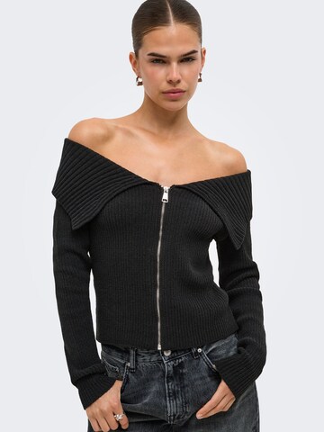 ONLY Strickjacke 'ONLElly' in Schwarz