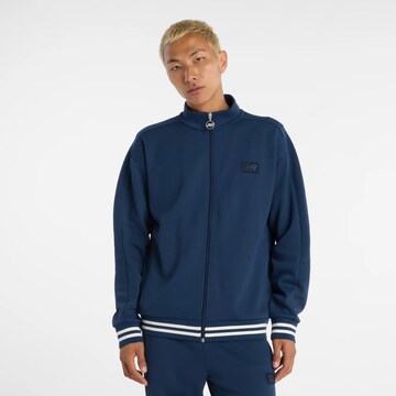 new balance Weatherproof jacket in Blue: front