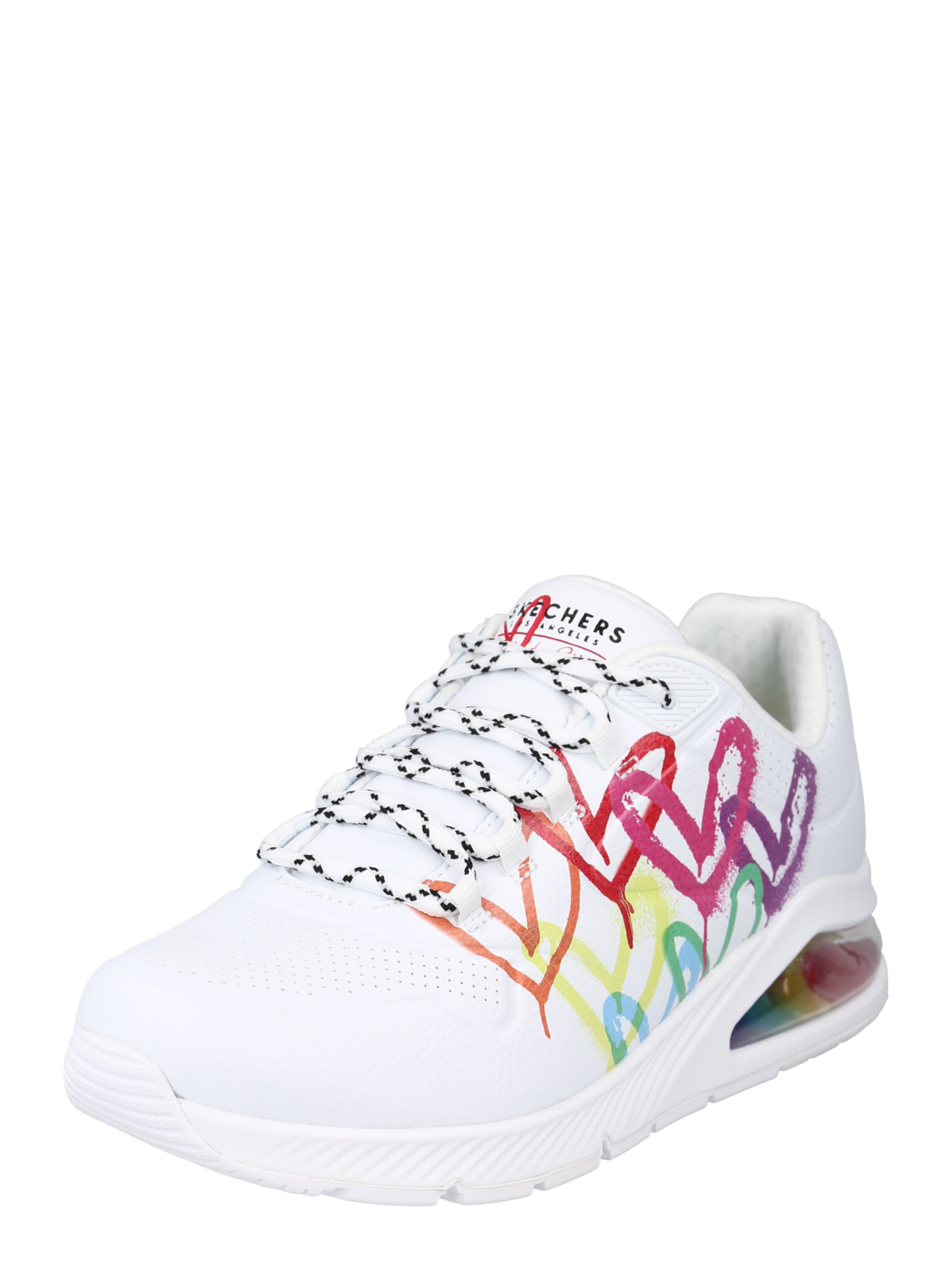 SKECHERS Sneaker 'Uno 2 - Floating Love' in Weiß: Vorderseite