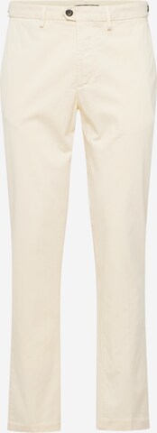 Tommy Hilfiger Tailored Regular Chino Pants 'Denton' in Beige: front