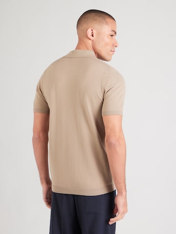 No Excess Sweter w kolorze brązowy: tył