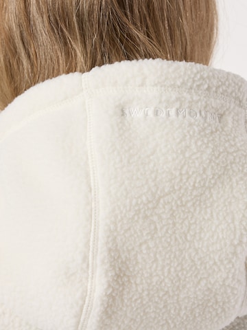 SWEDEMOUNT Fleece jas 'Nordkap' in Wit