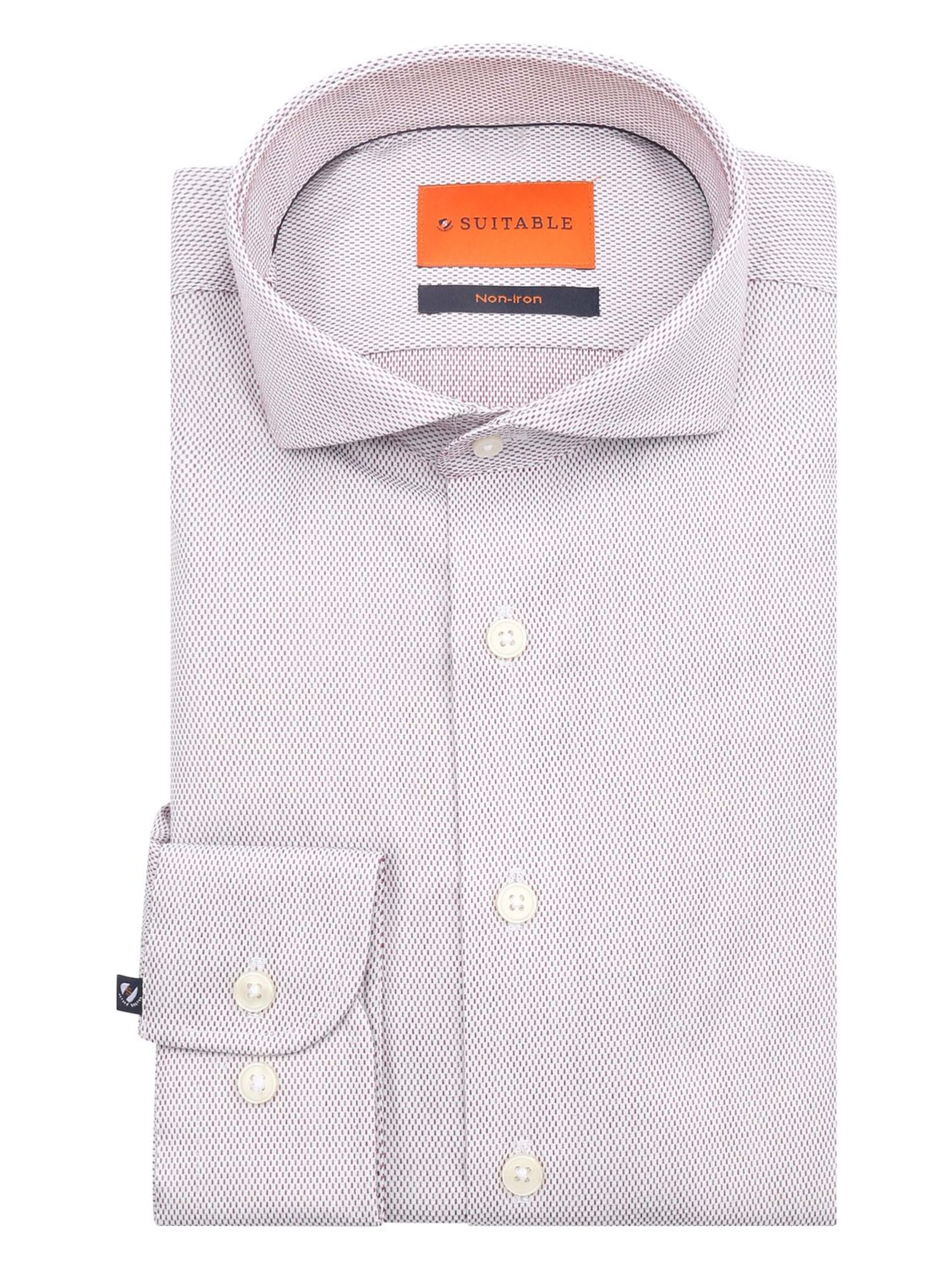 Suitable Slim Fit Hemd‌‌ in Rot