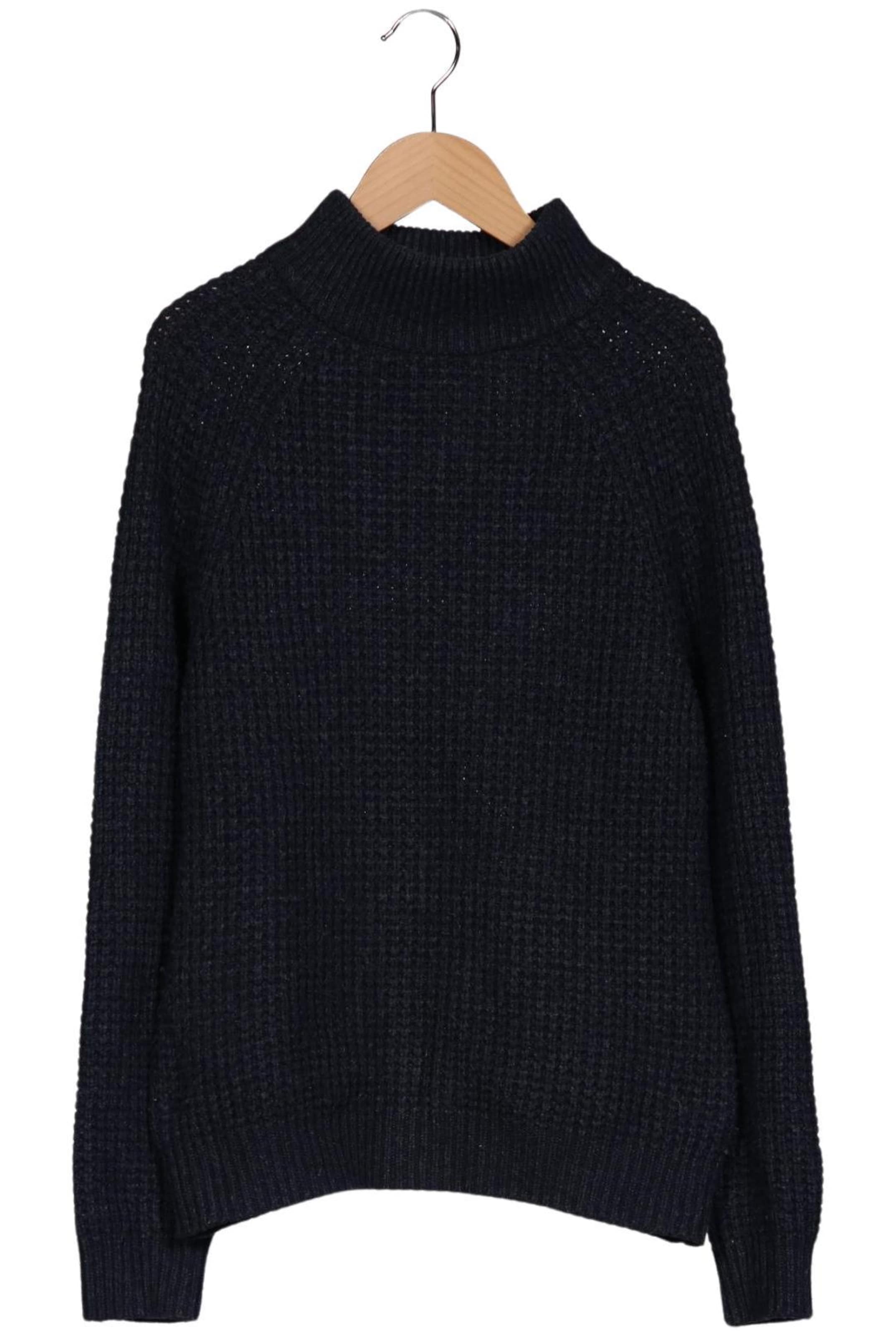 re.draft Pullover S in Blau: Vorderseite