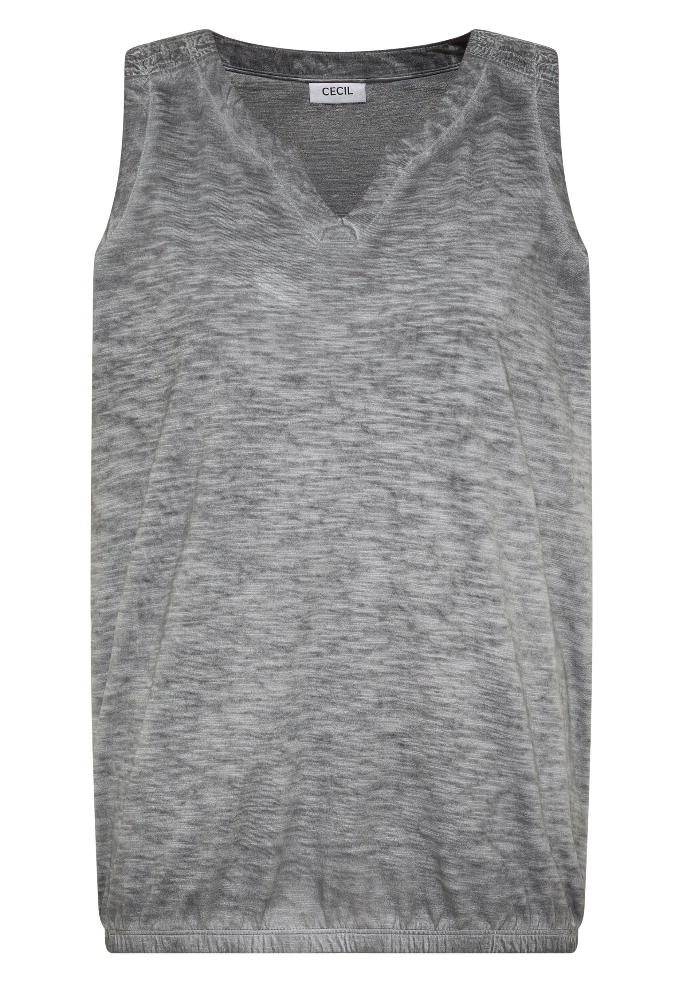 CECIL Top in Grau: Vorderseite