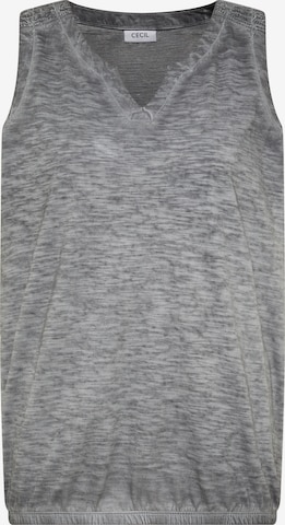 CECIL Top in Grau: Vorderseite