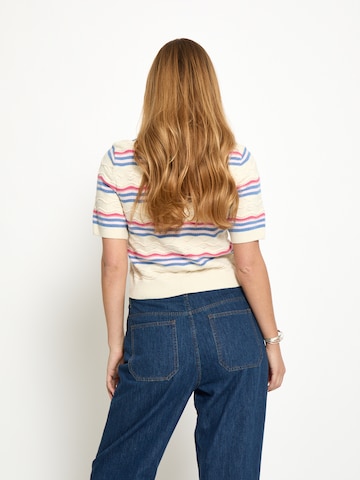 Peppercorn - Top ' PCNara Knit Top ' en azul