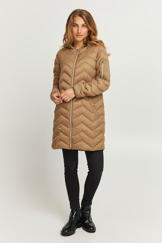 Fransa Winter Coat in Brown