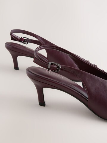 Next Slingback pumps 'Forever Comfort' in Red