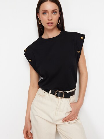 Trendyol T-Shirt in Schwarz: Vorderseite