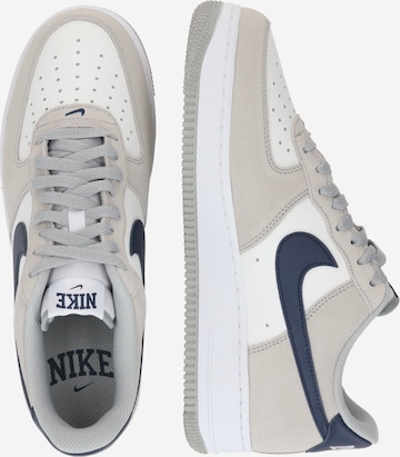 pelēks Nike Sportswear Zemie brīvā laika apavi 'Air Force 1'