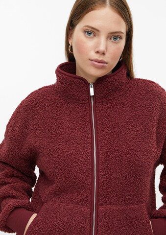 Veste en polaire QS en rouge