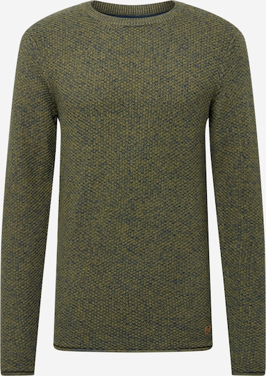 BLEND Pullover in grünmeliert, Produktansicht