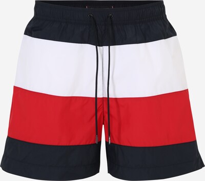 Tommy Hilfiger Underwear Shorts de bain en marine / rouge / blanc, Vue avec produit