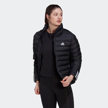 ADIDAS SPORTSWEAR Athletic Jacket 'Itavic' in Black: front