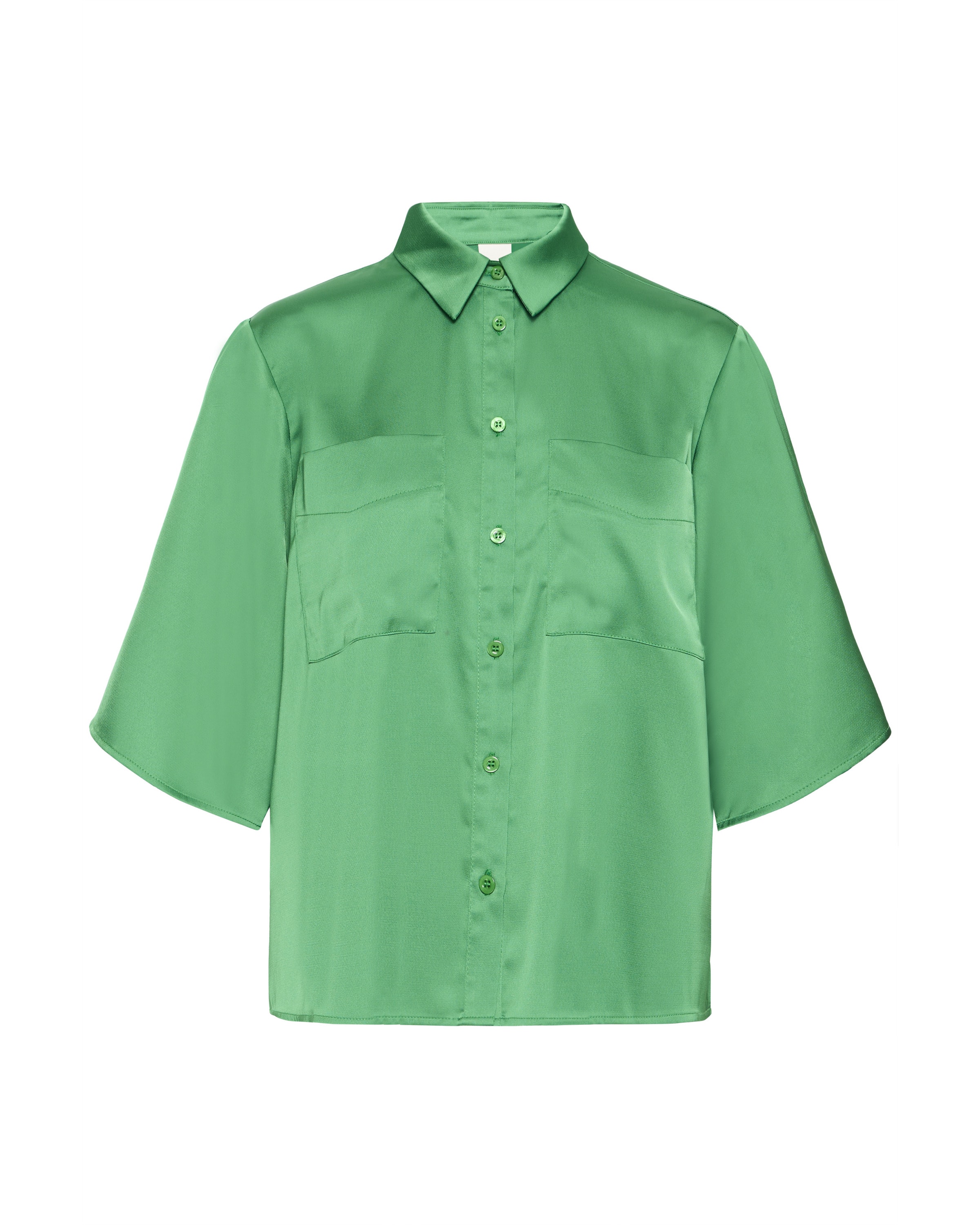 ICHI Shirt in XS in Green, Item view