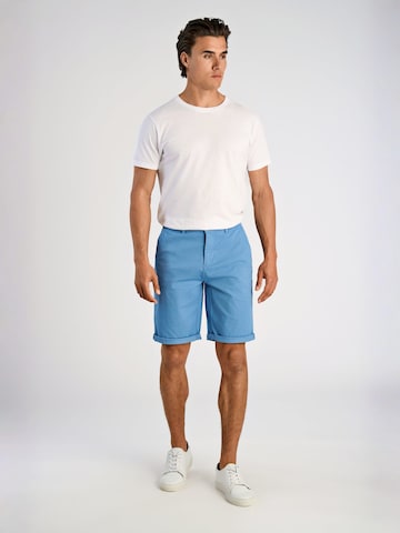 Lindbergh Regular Chino in Blauw