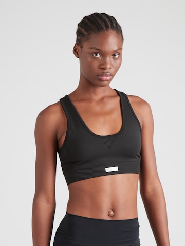 Bustino Reggiseno sportivo 'STUDIO' di BJÖRN BORG in nero: frontale