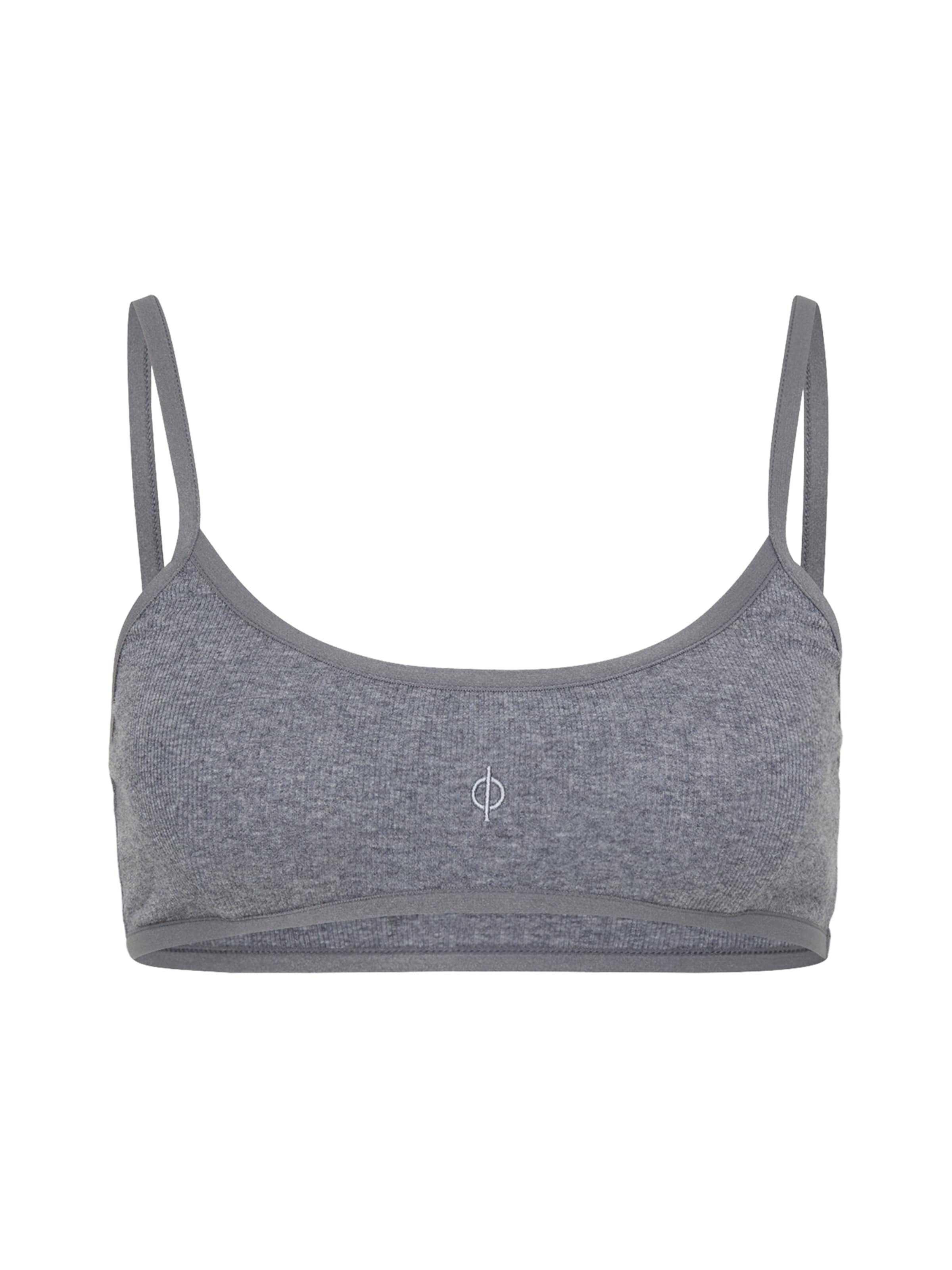 Samsøe Samsøe Bralette Bra 'Florence' in Grey: front