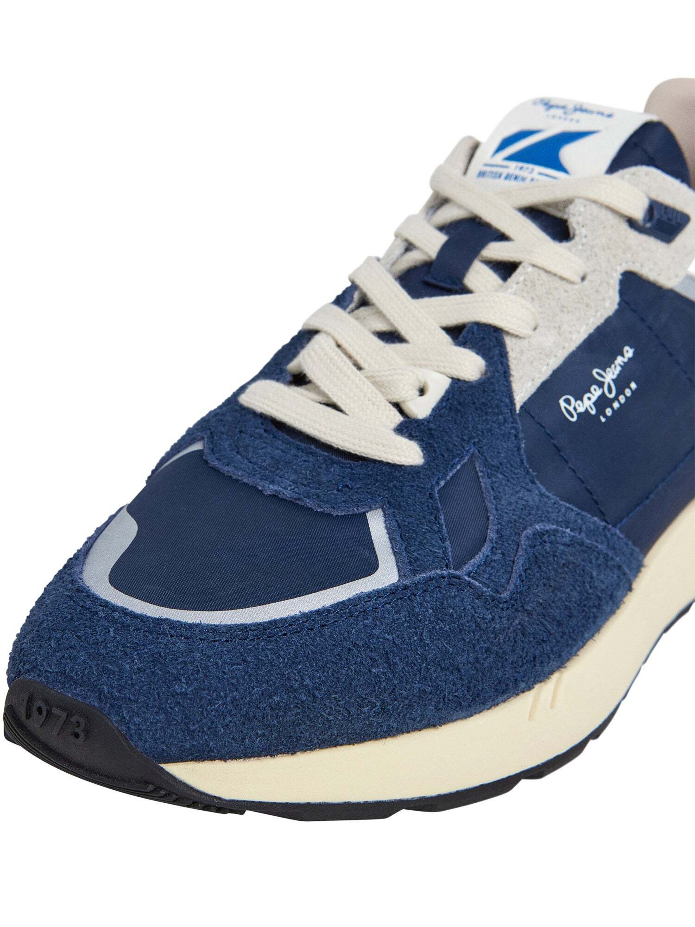 Pepe Jeans Platform trainers 'Marlon' in Blue