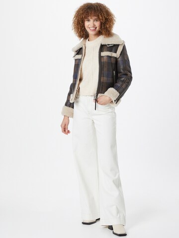 TOMORROW Wide leg Jeans 'Kersee' in Beige