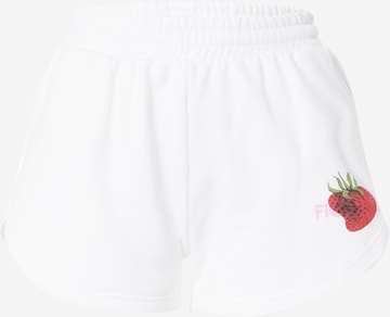 Fiorucci - regular Pantalón en blanco: frente