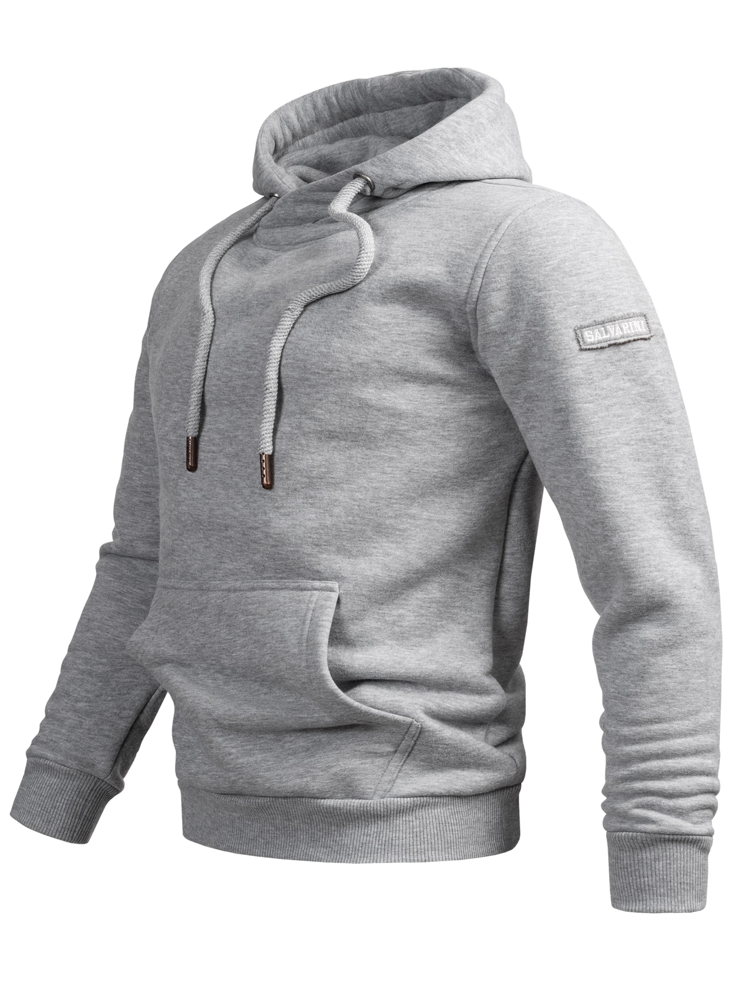 Alessandro Salvarini Sweatshirt 'Calgarii' in Grau