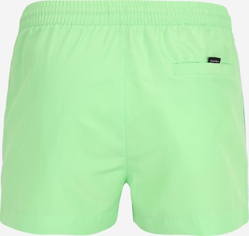 Shorts de bain Calvin Klein Swimwear en vert